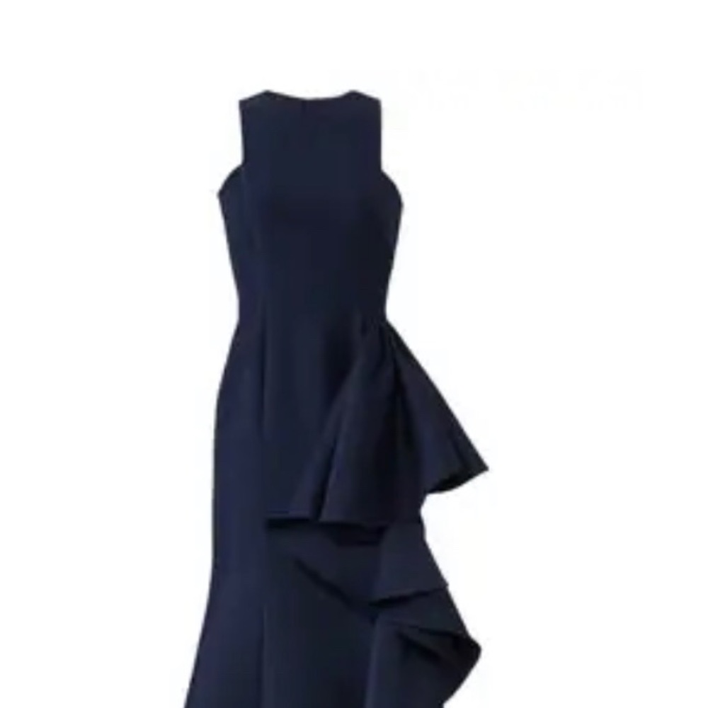 Badgley Mischka Navy gown